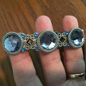 Amethyst Colored Stretch Bracelet